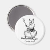 Aimant Mage d'écureuils ! (Recto/Verso)