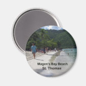 Aimant Magen's Bay Beach, St. Thomas (Recto/Verso)