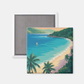 Aimant Magen's Bay, St. Thomas (Recto/Verso)