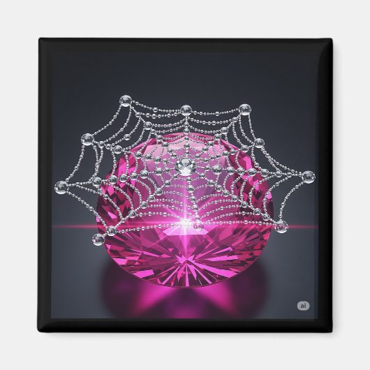 Aimant Magenta Prêt (Devant)