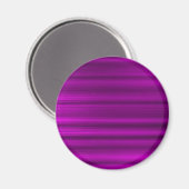 Aimant Magenta violet brossé (Recto/Verso)