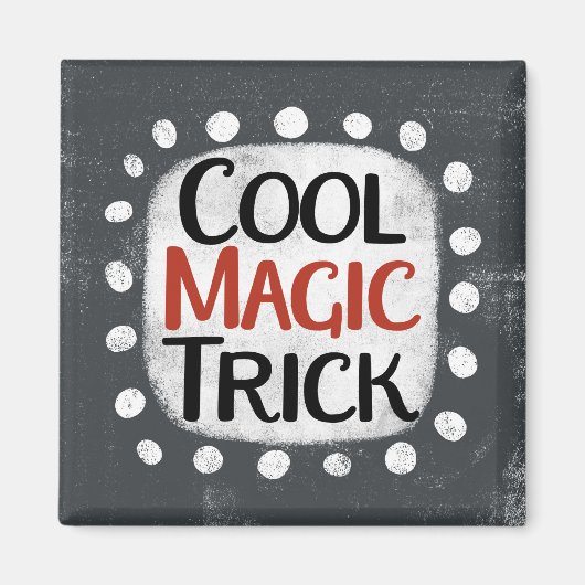 Aimant Magic cool Réfrigérateur de bac magnétique (Devant)
