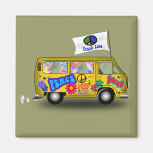 Aimant Magic Hippie Van