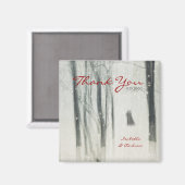 Aimant Magic Love Mariage Merci (Recto/Verso)