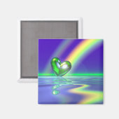 Aimant Magic St. Patrick's Day Heart (Recto/Verso)