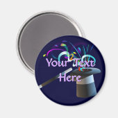 Aimant Magic sur le chapeau (Recto/Verso)