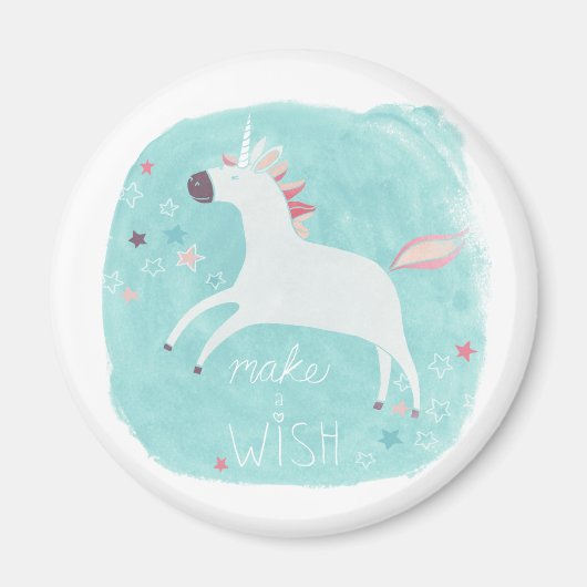Aimant Magic Unicorn Squad - Faites un voeu (Devant)