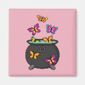 Aimant Magical Butterflies from a cauldron (Devant)