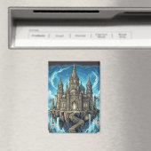 Aimant Magical Celestial Floating Castle In The Clouds (In Situ (Lave-vaisselle))