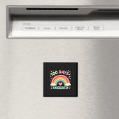 Aimant Magical Rainbow 100 Jours de Professeur de Materne (In Situ (Lave-vaisselle))