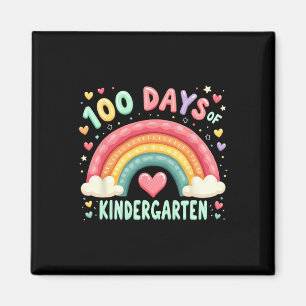 Aimant Magical Rainbow 100 Jours de Professeur de Materne