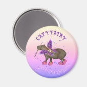 Aimant Magie de Capybara Fée (Recto/Verso)