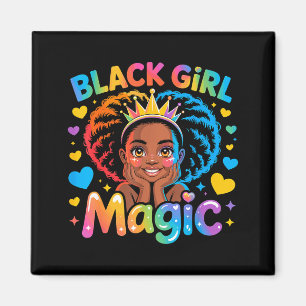 Aimant Magie de fille noire Africaine Hbcu