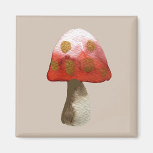 Aimant Magie de Toadstool de champignon rouge
