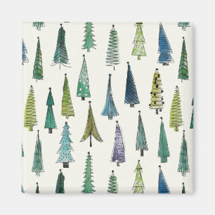Aimant magie des arbres de noël