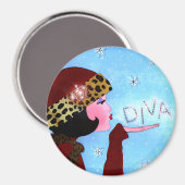 Aimant "Magie hivernale" (Recto/Verso)