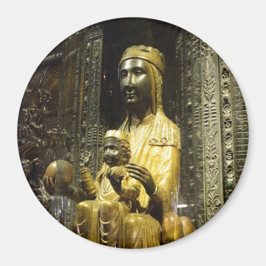 Aimant magie noire madonna montserrat (Devant)