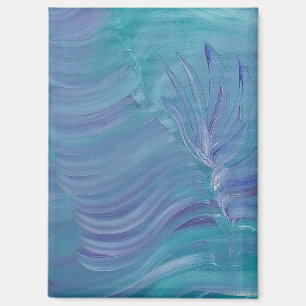 Aimant Magie sous-marine, Art abstrait coloré unique