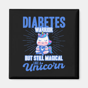 Aimant Magique Comme Une Unicorne Sensibilisation Au Diab