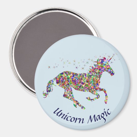 Aimant magique Unicorne (Recto/Verso)