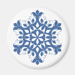 Aimant Magnat Blue Snowflake