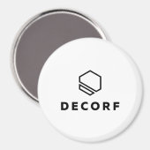 Aimant Magnat circulaire de 3 pouces (Recto/Verso)