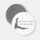 Aimant Magnat Dance Anywhere (Recto/Verso)