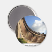 Aimant Magnat de bain du croissant royal (Recto/Verso)