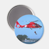 Aimant Magnat de coupe de la Garde côtière (Recto/Verso)