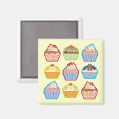 Aimant Magnat de cupcakes Lotsa (Recto/Verso)