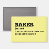 Aimant Magnat de définition de tâche Baker (Recto/Verso)