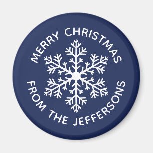 Aimant Magnat de flocon de neige de la Marine