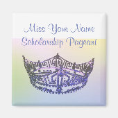 Aimant Magnat de la Couronne à l'américaine de Miss Ameri (Devant)