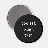 Aimant Magnat de la tante la plus froide (Recto/Verso)