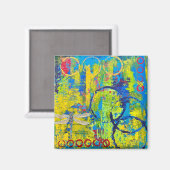 Aimant Magnat de libellule (Recto/Verso)