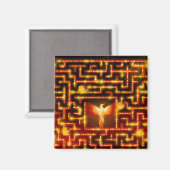 Aimant Magnat de Maze de Phoenix (Recto/Verso)