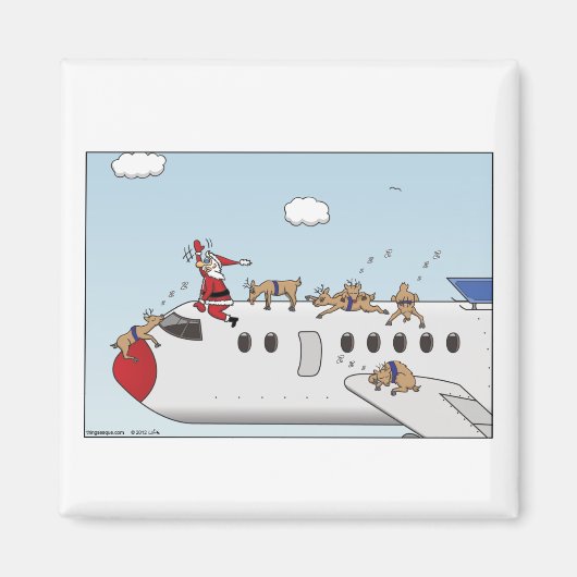 Aimant Magnat de Noël autopilot (Devant)