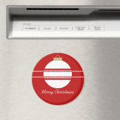 Aimant Magnat de Noël simple et chic (In Situ (Lave-vaisselle))