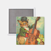 Aimant Magnat de Pâques rétro (Recto/Verso)