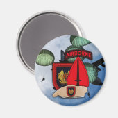 Aimant Magnat de patch d'opérations spéciales USSOCOM USA (Recto/Verso)