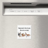 Aimant Magnat de règle Basset Hounds (In Situ (Lave-vaisselle))