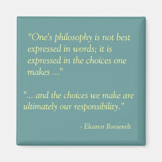 Aimant Magnat de responsabilité (Devant)