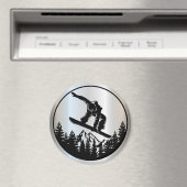 Aimant Magnat de snowboard (In Situ (Lave-vaisselle))