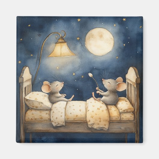 Aimant Magnat de souris au coucher (Devant)