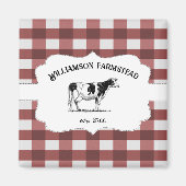 Aimant Magnat de vache de ferme de Red Buffalo (Devant)