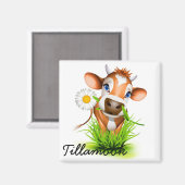 Aimant Magnat de vache de pays (Recto/Verso)