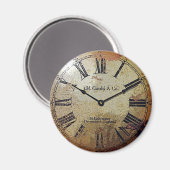 Aimant Magnat d'horloge (Recto/Verso)