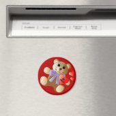 Aimant Magnat d'ours Valentine Teddy (In Situ (Lave-vaisselle))