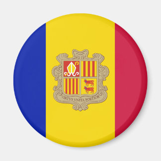 Aimant Magnat drapeau d'Andorre