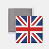Aimant Magnat du drapeau britannique (Recto/Verso)